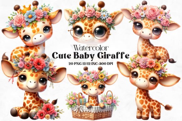 Download Cute Baby Giraffe Clipart - Baby giraffe clipart Collection