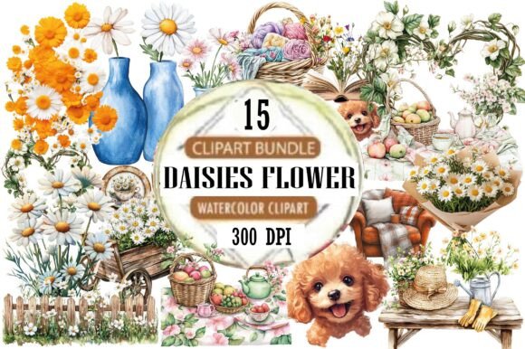 Download Daisies Flower Clipart - Daisies Collection